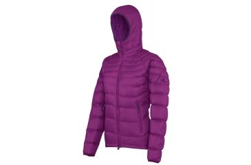 Image of Mammut Miva Hooded Jacket - Women's-Bloom/Dark Bloom-Large