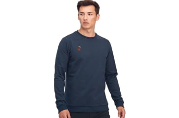 Image of Mammut ML Pull - Men's, Marine Melange Capricorn, Extra Small, 1014-01532-50418-112