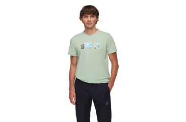 Image of Mammut Mountain T-Shirt 3308m - Mens, Silver Sage, XL, 1017-06490-1288-116