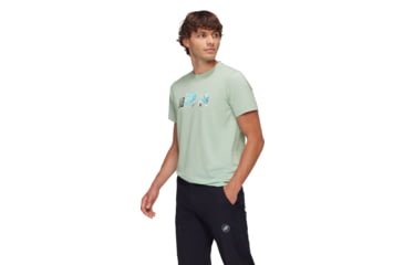 Image of Mammut Mountain T-Shirt 3308m - Mens, Silver Sage, XL, 1017-06490-1288-116