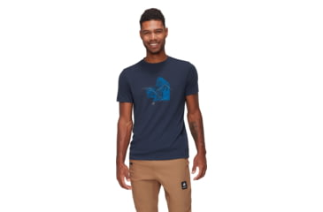 Image of Mammut Mountain T-Shirt 4208m - Mens, Marine, L, 1017-06500-5118-115