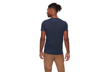 Image of Mammut Mountain T-Shirt 4208m - Mens, Marine, L, 1017-06500-5118-115
