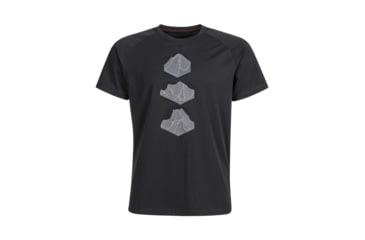 Image of Mammut Mountain T-Shirt - Mens, Black, Medium, 1017-09845-0001-114