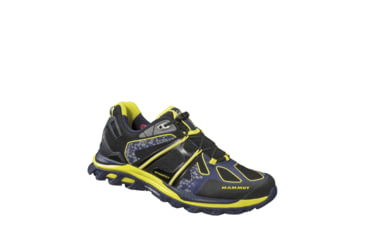 Image of Mammut MTR 141 Low Trail Running Shoe-Men's-US 9.5-Black/Sunglow
