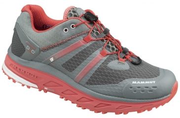 Image of Mammut MTR 201-II Max Low Trail Running Shoe - Women's-Grey/Barberry-Medium-9