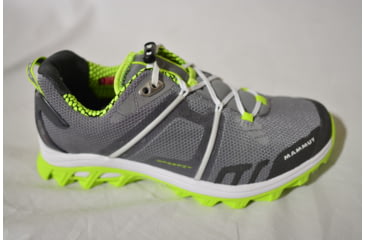 Image of Mammut MTR 201 Trail Running Shoe-Women's-US 7-Neutral Grey/Neon Yellow