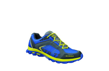 Image of Mammut MTR 71-II Low Trail Running Shoe-Men's-US 9.5-Dark Cyan/Sunglow