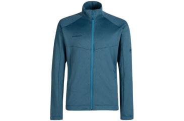 Image of Mammut Nair Midlayer Hooded Jacket - Mens, Sapphire Melange, 2XL, 1014-00800-50245-117
