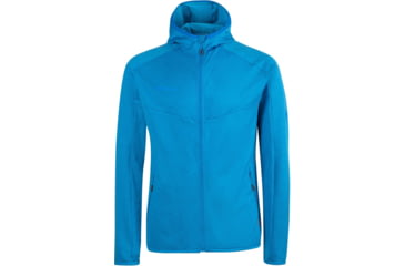 Image of Mammut Nair ML Hooded Jacket - Mens, Gentian Melange, Extra Large, 1014-00800-50306-116