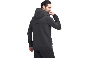 Image of Mammut Nations Hoody - Mens, Phantom Melange, Small, 1014-02270-00158-113