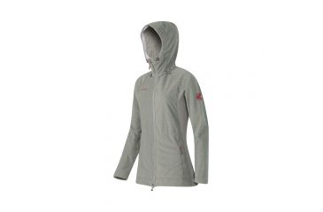 Image of Mammut Niva Hooded Midlayer Jacket - Women's-Icelandic Melange-Small
