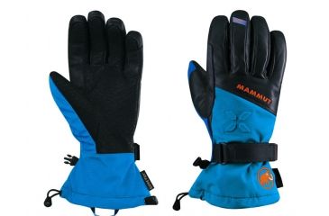 Image of Mammut Nordwand Glove - Men's-Cyan/Black-8