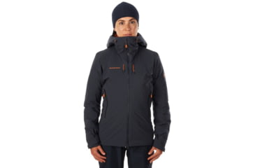 Image of Mammut Nordwand Hardshell Thermo Hooded Jacket - Womens, Night, Extra Large, 1010-24760-5924-116