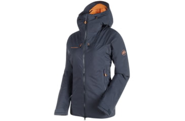 Image of Mammut Nordwand Hardshell Thermo Hooded Jacket - Womens, Night, Extra Large, 1010-24760-5924-116