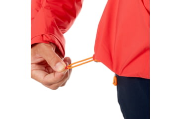 Image of Mammut Nordwand Hardshell Thermo Hooded Jacket - Womens, Sunset, Extra Small, 1010-24760-3500-112