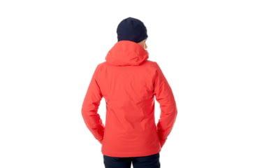 Image of Mammut Nordwand Hardshell Thermo Hooded Jacket - Womens, Sunset, Extra Small, 1010-24760-3500-112