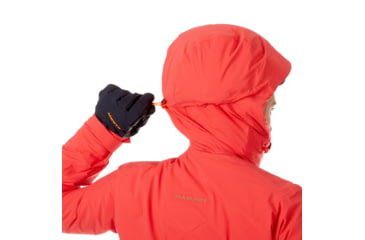 Image of Mammut Nordwand Hardshell Thermo Hooded Jacket - Womens, Sunset, Extra Small, 1010-24760-3500-112