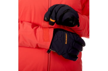 Image of Mammut Nordwand Hardshell Thermo Hooded Jacket - Womens, Sunset, Extra Small, 1010-24760-3500-112