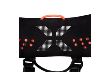 Image of Mammut Nordwand Harness, Black/Vibrant Orange, Large, 2020-00980-00533-113