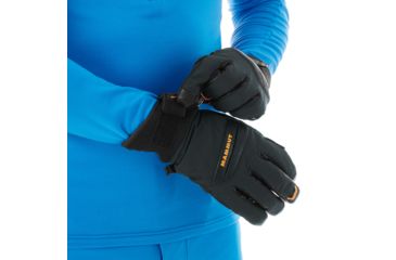 Image of Mammut Nordwand Pro Glove - Mens, Black, 7, 1190-00210-0001-1070