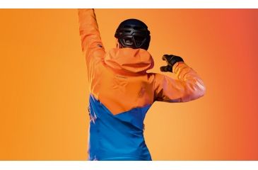 Image of Mammut Nordwand Pro Hard Shell Hooded Jacket - Men's, Sunrise/ Ice, XXL, 1010-13950-2016-117