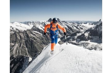 Image of Mammut Nordwand Pro Hard Shell Hooded Jacket - Men's, Sunrise/ Ice, XXL, 1010-13950-2016-117