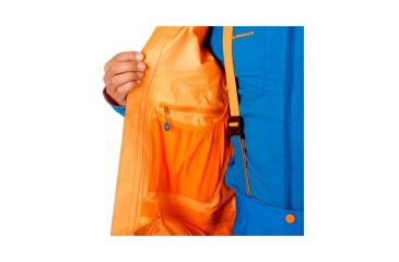 Image of Mammut Nordwand Pro Hard Shell Hooded Jacket - Men's, Sunrise/ Ice, XXL, 1010-13950-2016-117