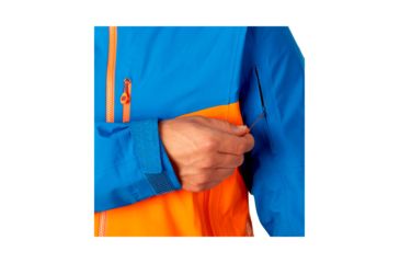 Image of Mammut Nordwand Pro Hard Shell Hooded Jacket - Men's, Sunrise/ Ice, XXL, 1010-13950-2016-117