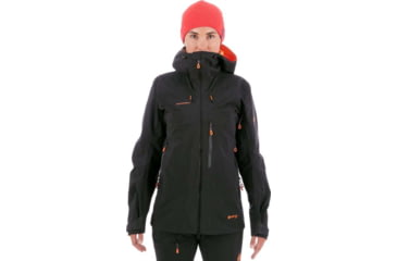 Image of Mammut Nordwand Pro Hardshell Hooded Jacket - Womens, Black, Large, 1010-25790-0001-115