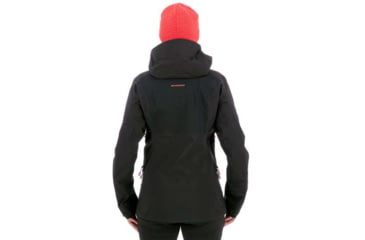 Image of Mammut Nordwand Pro Hardshell Hooded Jacket - Womens, Black, Large, 1010-25790-0001-115