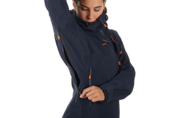 Image of Mammut Nordwand Pro Hardshell Hooded Jacket - Womens, Night, Large, 1010-25790-5924-115