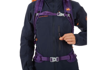 Image of Mammut Nordwand Pro Hardshell Hooded Jacket - Womens, Night, Large, 1010-25790-5924-115