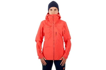 Image of Mammut Nordwand Pro Hardshell Hooded Jacket - Womens, Sunset, Extra Large, 1010-25790-3500-116
