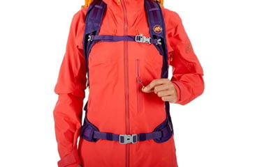 Image of Mammut Nordwand Pro Hardshell Hooded Jacket - Womens, Sunset, Extra Large, 1010-25790-3500-116