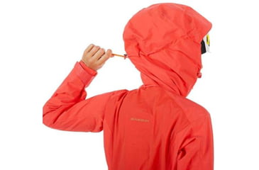 Image of Mammut Nordwand Pro Hardshell Hooded Jacket - Womens, Sunset, Extra Large, 1010-25790-3500-116