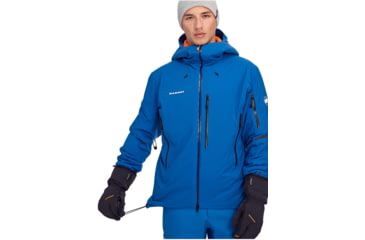 Image of Mammut Nordwand Thermo HS Hooded Jacket - Mens, Azurit, Large, 1010-28070-50381-115