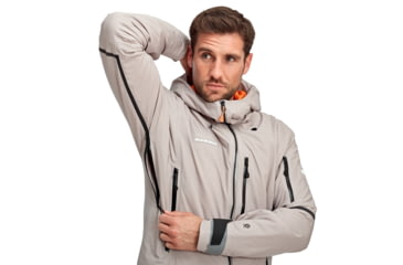 Image of Mammut Nordwand Thermo HS Hooded Jacket - Mens, Cliff, Large, 1010-28070-00470-115