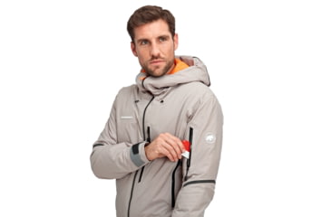 Image of Mammut Nordwand Thermo HS Hooded Jacket - Mens, Cliff, Large, 1010-28070-00470-115