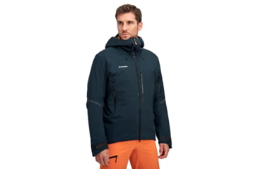 Image of Mammut Nordwand Thermo HS Hooded Jacket - Mens, Night, Small, 1010-28070-5924-113