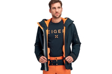 Image of Mammut Nordwand Thermo HS Hooded Jacket - Mens, Night, Small, 1010-28070-5924-113