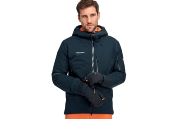 Image of Mammut Nordwand Thermo HS Hooded Jacket - Mens, Night, Small, 1010-28070-5924-113
