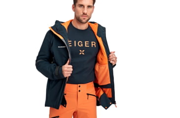 Image of Mammut Nordwand Thermo HS Hooded Jacket - Mens, Night, Small, 1010-28070-5924-113