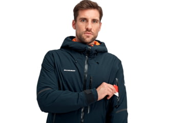 Image of Mammut Nordwand Thermo HS Hooded Jacket - Mens, Night, Small, 1010-28070-5924-113