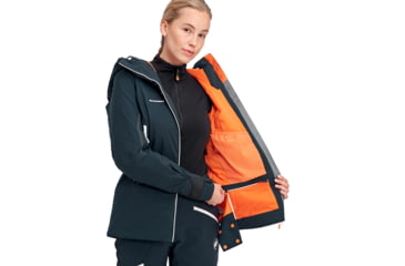 Image of Mammut Nordwand Thermo HS Hooded Jacket - Womens, Night, Large, 1010-28080-5924-115