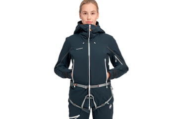 Image of Mammut Nordwand Thermo HS Hooded Jacket - Womens, Night, Large, 1010-28080-5924-115