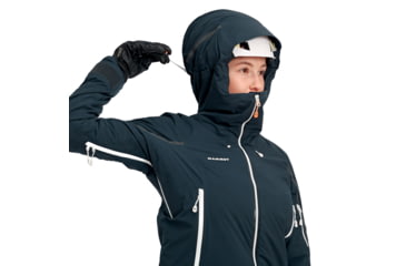 Image of Mammut Nordwand Thermo HS Hooded Jacket - Womens, Night, Large, 1010-28080-5924-115