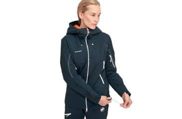 Image of Mammut Nordwand Thermo HS Hooded Jacket - Womens, Night, Large, 1010-28080-5924-115