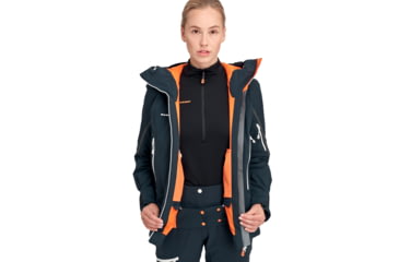 Image of Mammut Nordwand Thermo HS Hooded Jacket - Womens, Night, Large, 1010-28080-5924-115