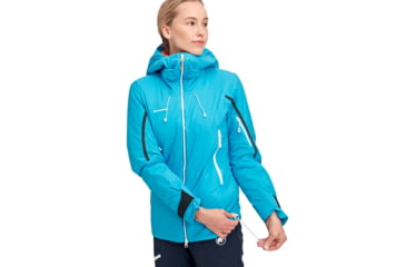 Image of Mammut Nordwand Thermo HS Hooded Jacket - Womens, Sky, Medium, 1010-28080-50383-114