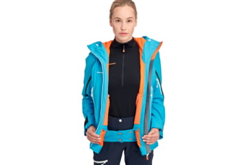 Image of Mammut Nordwand Thermo HS Hooded Jacket - Womens, Sky, Medium, 1010-28080-50383-114